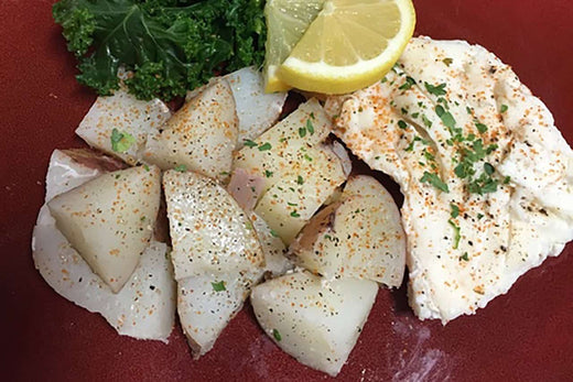 Halibut Vinaigrette