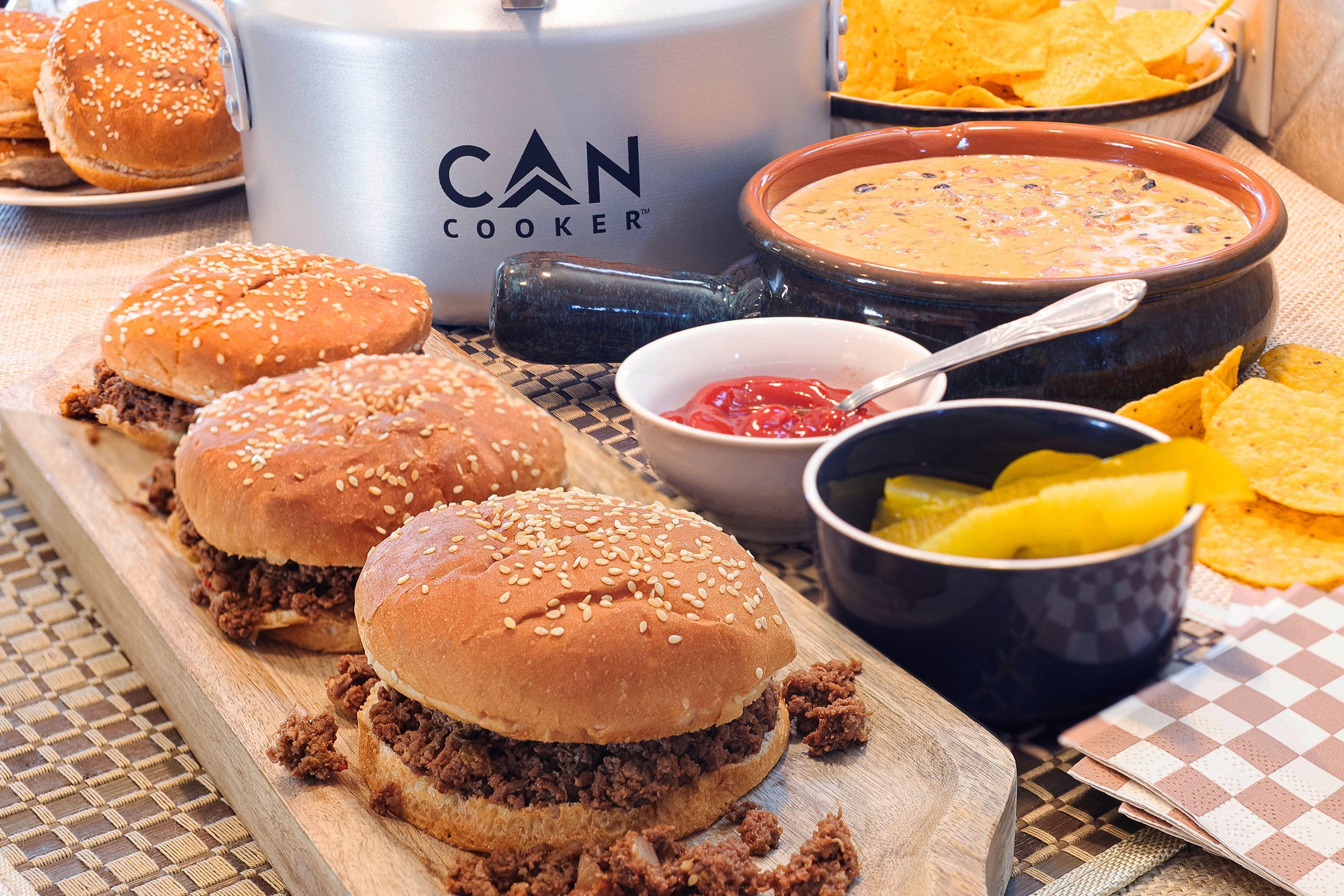 Tex-Mex Sloppy Joes
 &ndash; CanCooker