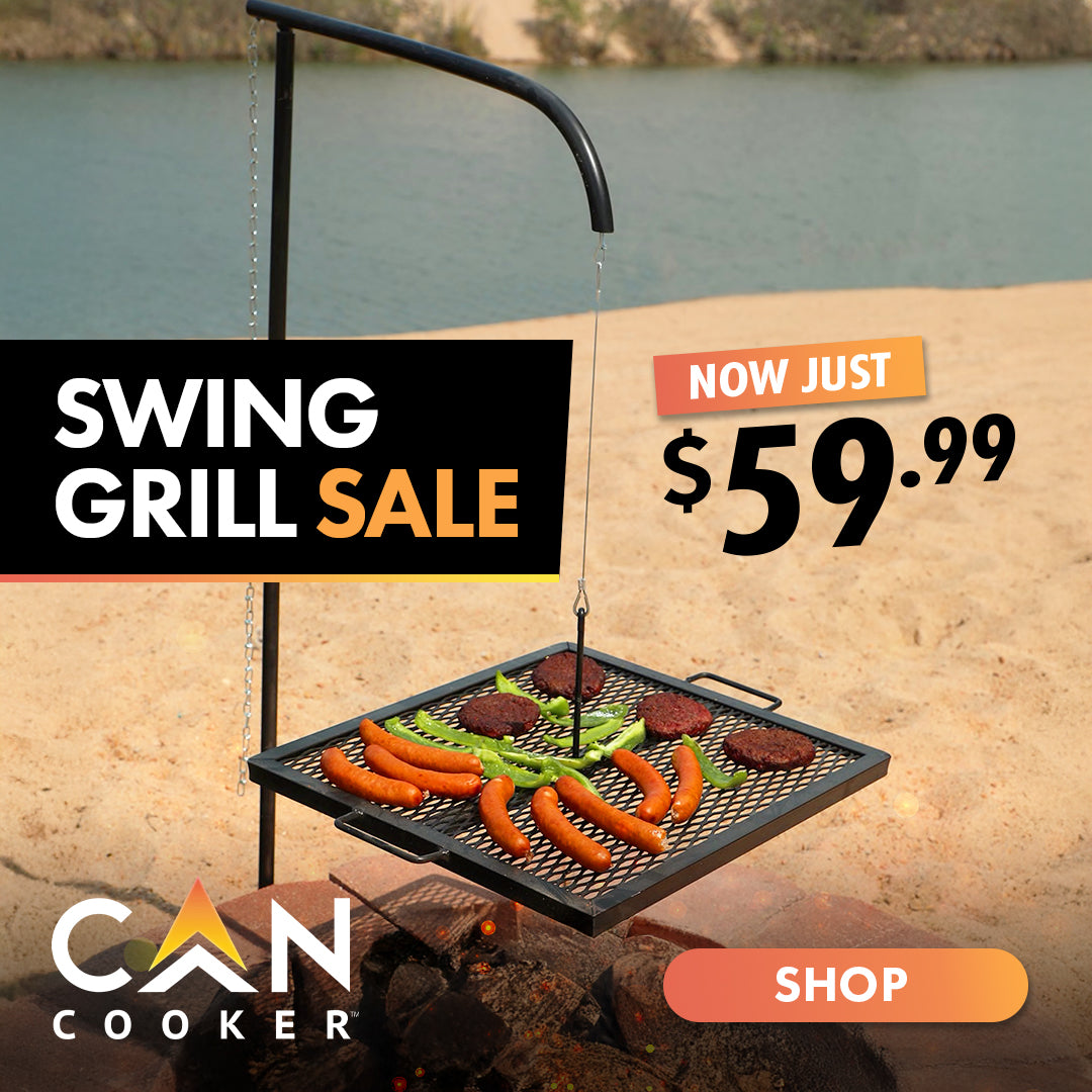 SWING GRILL | GAMEMAKER OUTDOORS | CanCooker