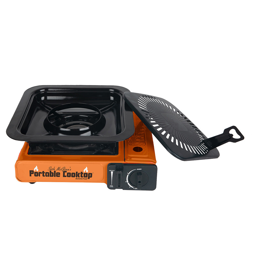 Portable Conversion Grill & Portable Cooktop Bundle | CanCooker