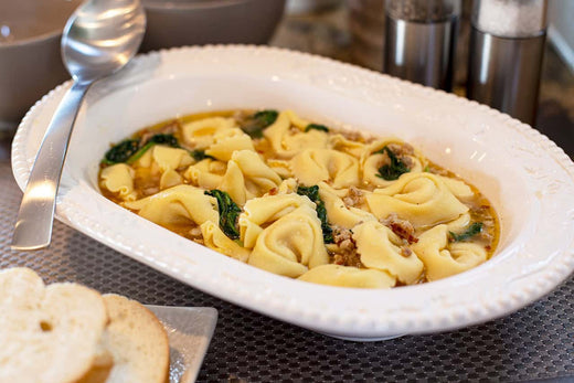 CanCooker Sausage & Tortellini Soup Recipe