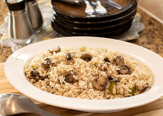 Mushroom Rice Pilaf