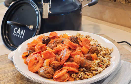 Creamy Cajun Shrimp & Sausage