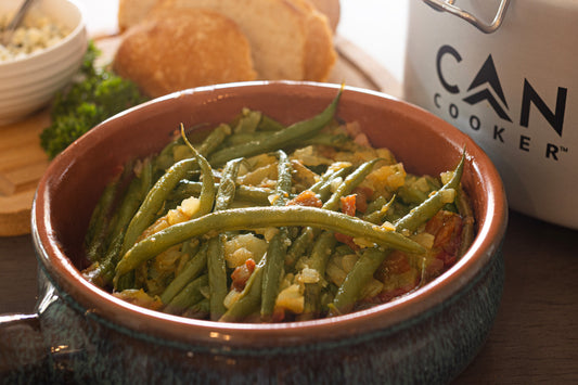 Greek Green Beans - Fasolakia Lathera