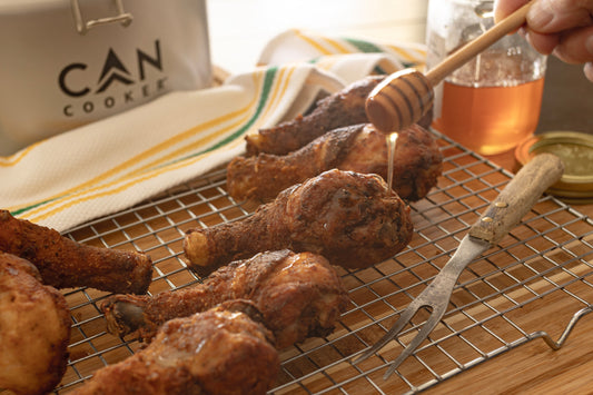 Honey Drizzled Fried Chicken