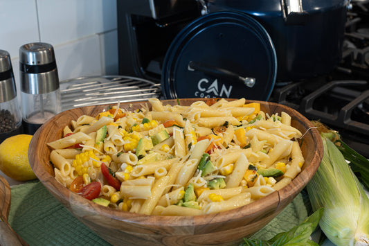 Corn and Avocado Pasta Salad