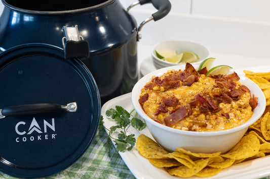 Hot Honey and Bacon Corn Dip