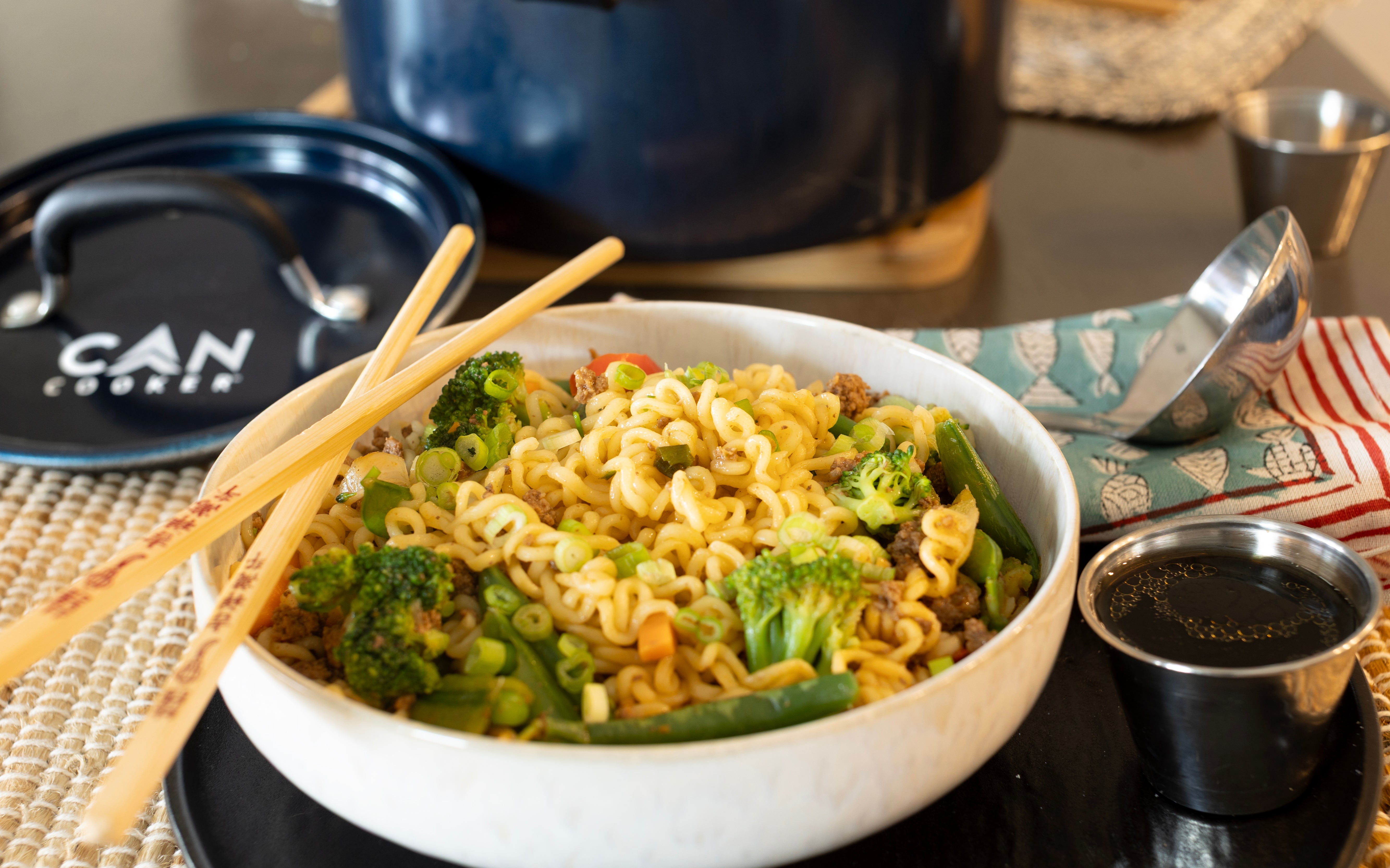 Asian Beef Noodle Hot Dish – CanCooker