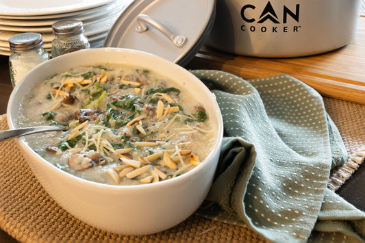 Creamy Spinach Polenta
