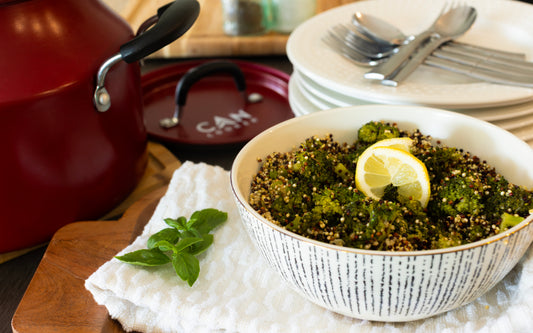 Quinoa and Broccoli