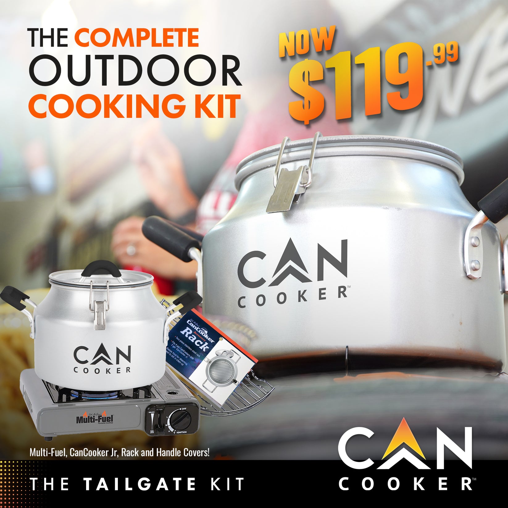 The Tailgate Kit – CanCooker