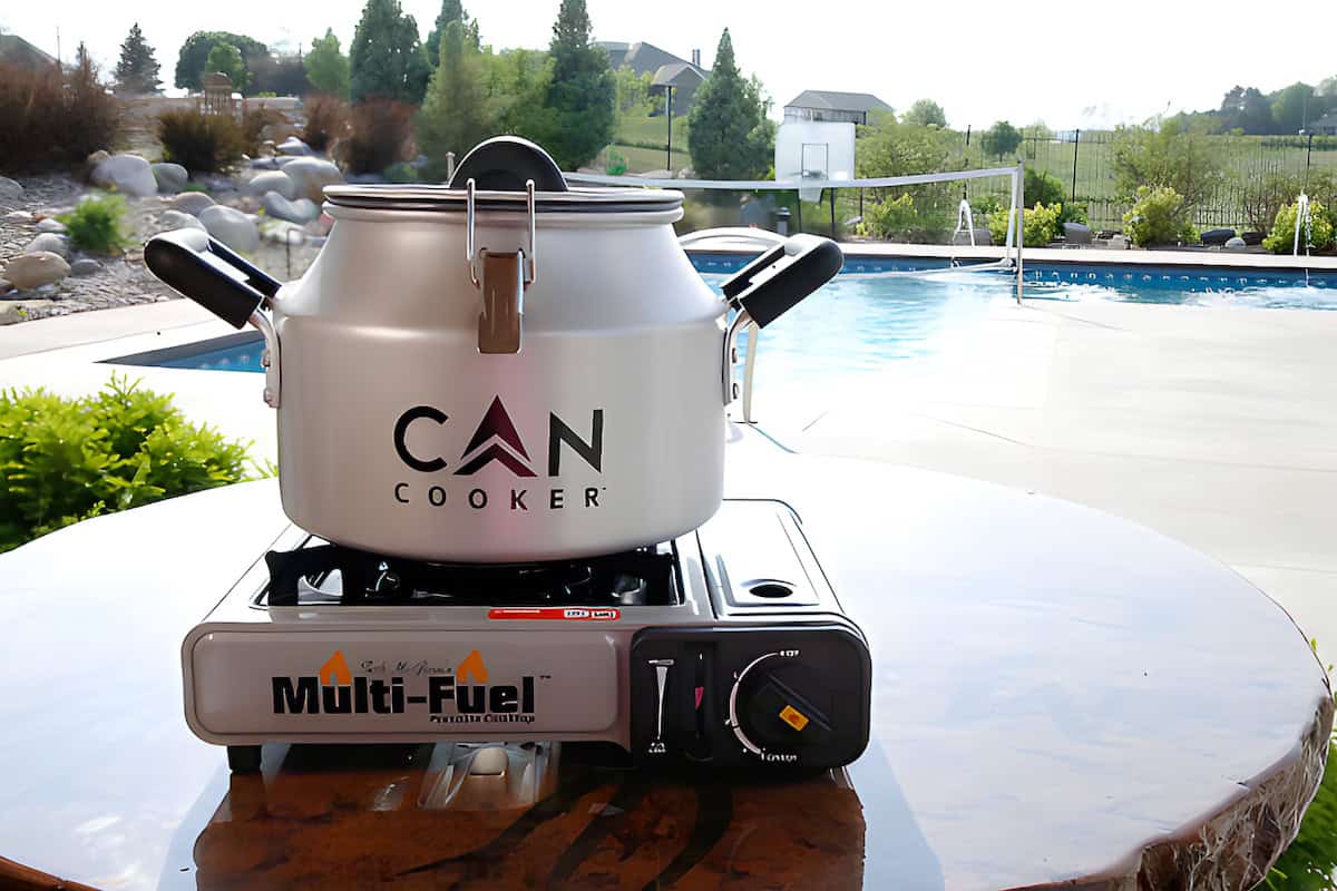 AMAZING CAMPING FOOD - CanCooker Jr. Review 