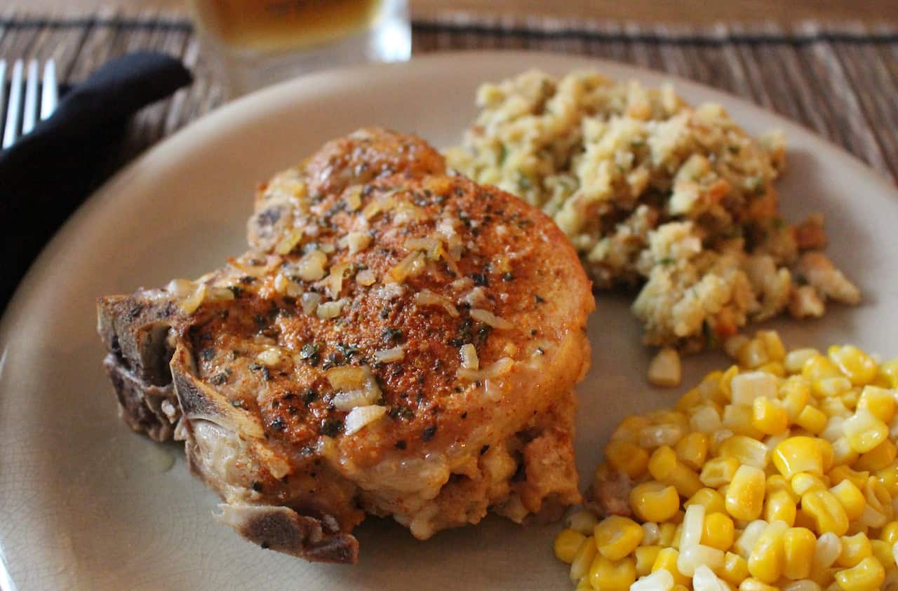 Dry-Rubbed Pork Chops