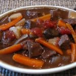 Venison Burgundy Stew