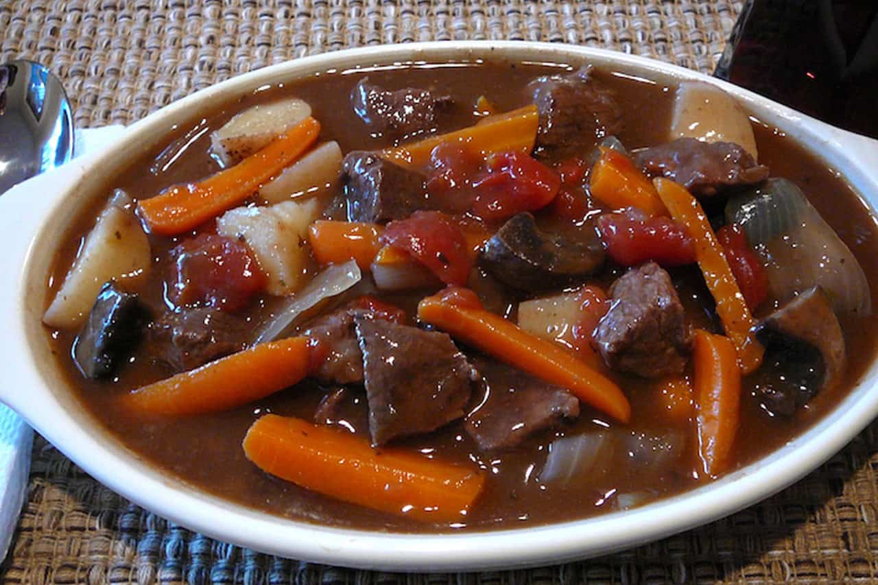 Venison Burgundy Stew
