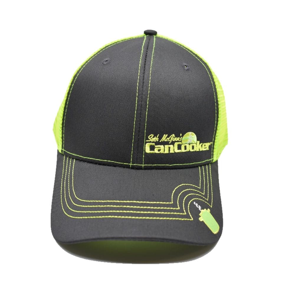 CanCooker Mesh Hat - Lime Green and Black