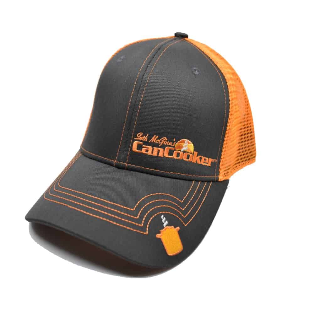 CanCooker Mesh Hat - Orange and Black