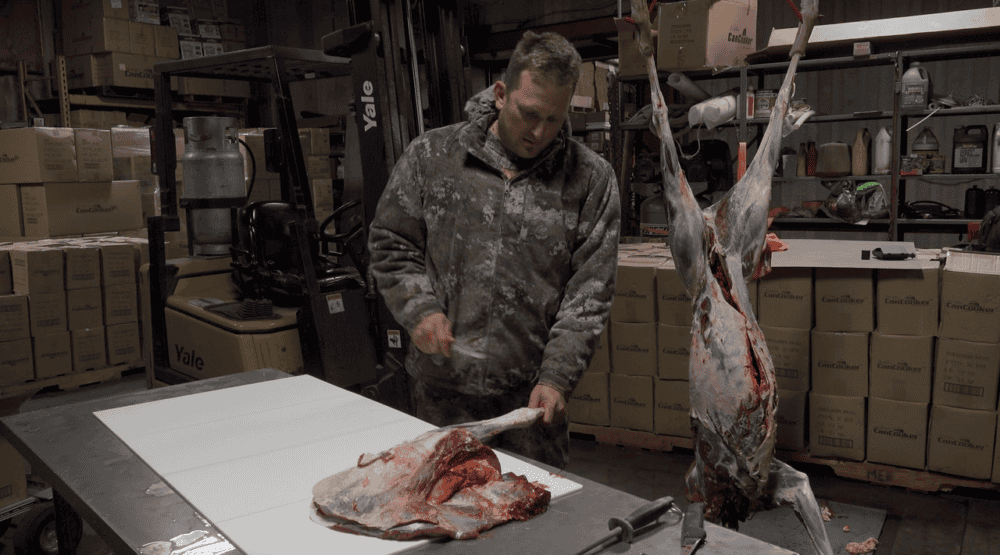 Exclusive Deer Meat for Dinner Plank Cutting Board