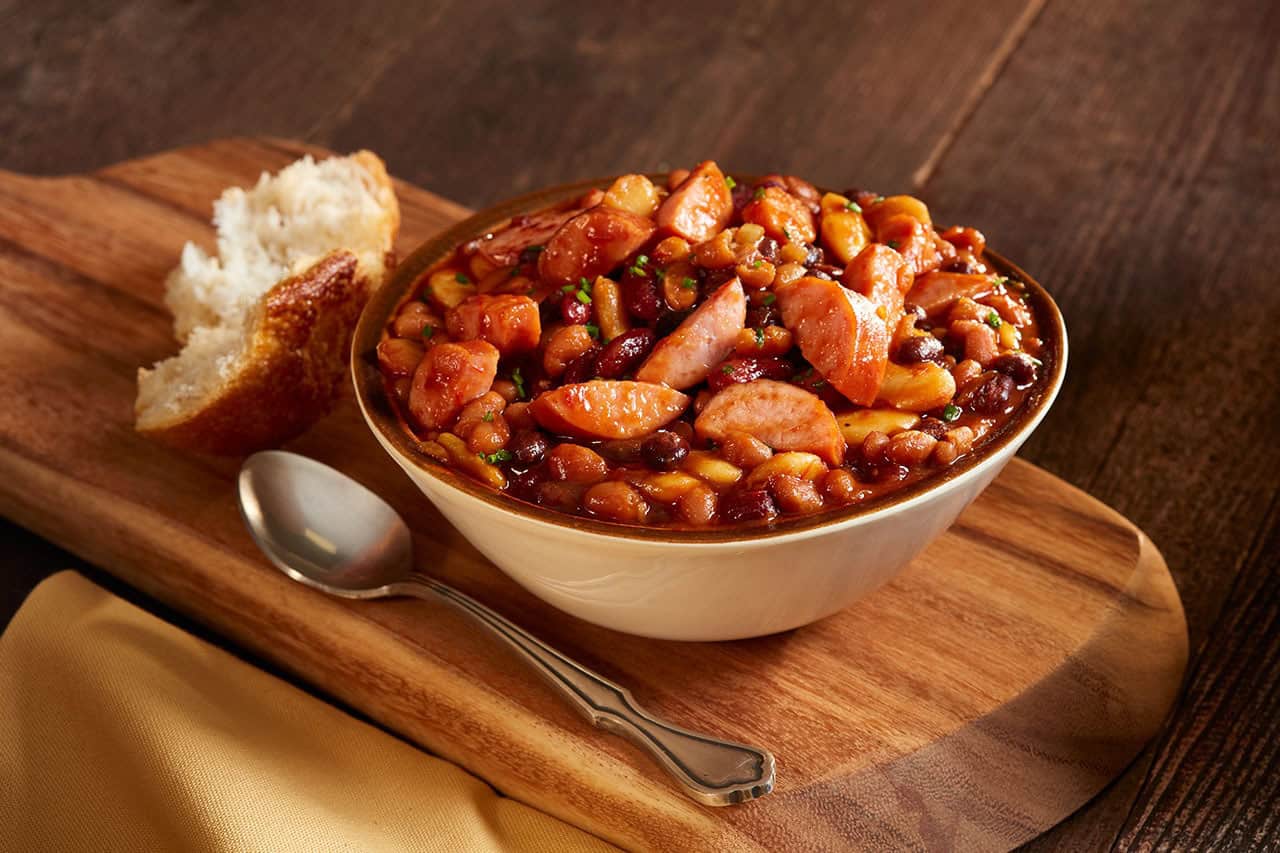 CanCooker Sausage Baked Beans