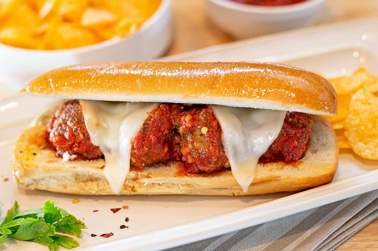 Recipe for Spicy Italian Meatball Subs