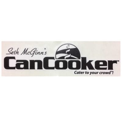 CanCooker Black and White Sticker