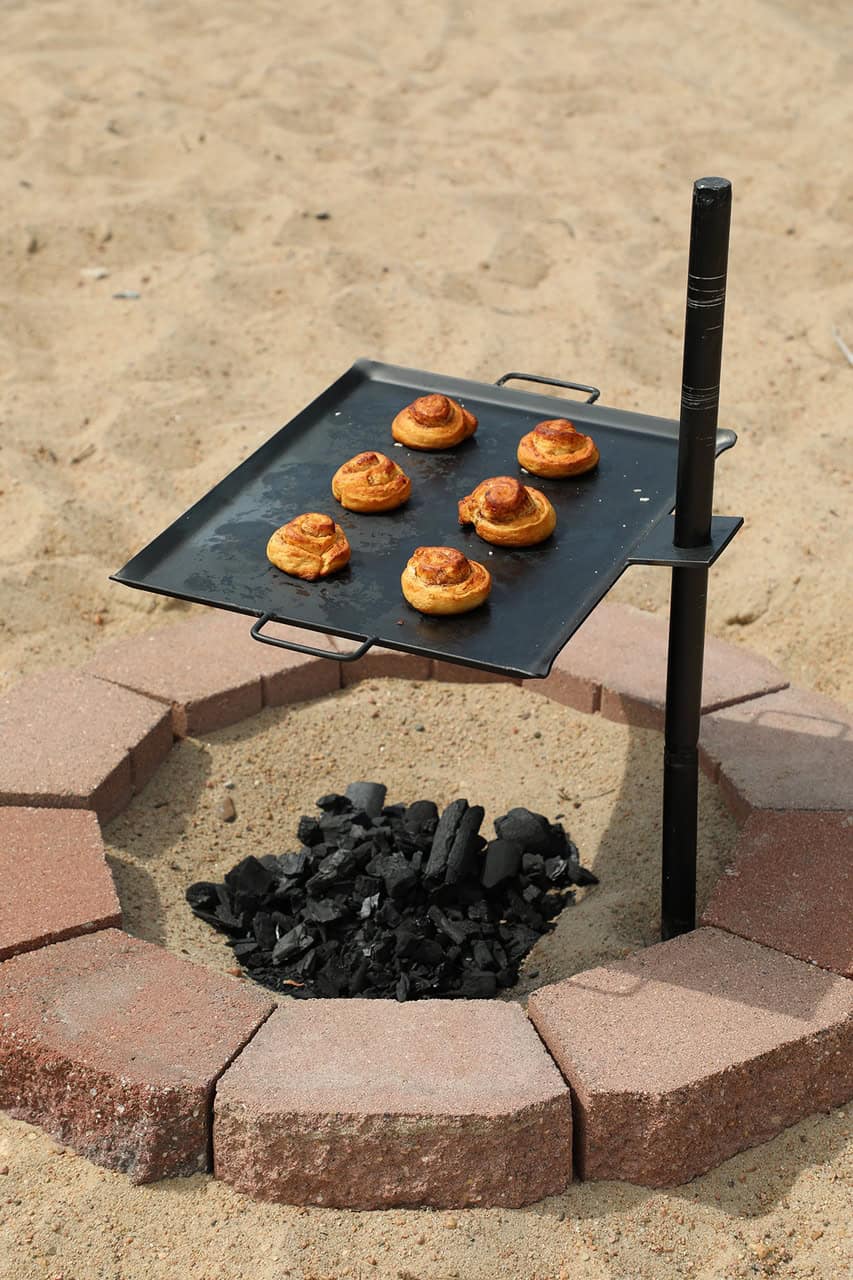 Gravity Grill griddle