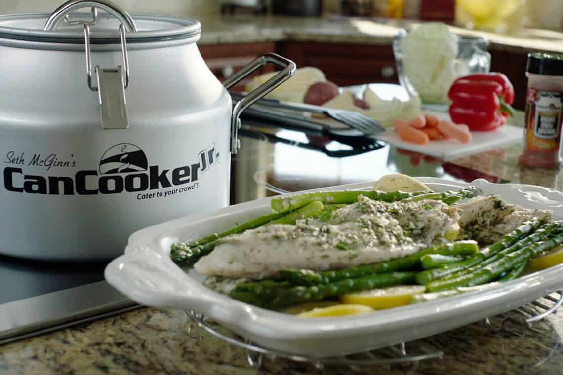 CanCooker Tilapia with Asparagus