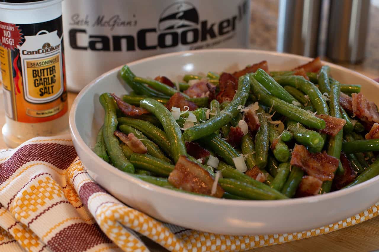 Green Beans with Bacon and Garlic